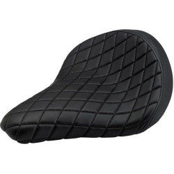 PartzBiz HD DS08060084 - Biltwell 4004-101 Black Diamond Stitch Solo 2 Motorcycle Seat for Harley-Davidson Metric Custom Universal fabrication Street vintage chopper bike 0806-0084 08060084 PartzBiz HD DS08060084 - Biltwell 4004-101 Black Diamond Stitch Solo 2 Motorcycle Seat for Harley-Davidson Metric Custom Universal fabrication Street vintage chopper bike 0806-0084 08060084