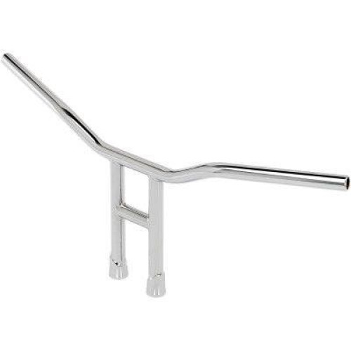 PartzBiz HD: 4422209-Biltwell 6222-1056 12 ” Tyson T-Bar Smooth Slotted Chrome 1 ” แฮนด์บาร์ Harley 0601-5146 06015146 davidson XS650 shadow virago vulcan intruder bobber chopper motorcycle