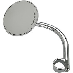 PartzBiz HD DS06401325 - Biltwell 6503-578-531 Chrome 4 ” Round Utility Mirror Clamp-On 7/8 ” Bars for Metric Universal Custom Chopper Vintage Street 4 นิ้วอลูมิเนียม 0640-1325 06401325 PartzBiz HD DS06401325 - Biltwell 6503-578-531 Chrome 4 ” Round Utility Mirror Clamp-On 7/8 ” Bars for Metric Universal Custom Chopper Vintage Street 4 นิ้วอลูมิเนียม 0640-1325 06401325