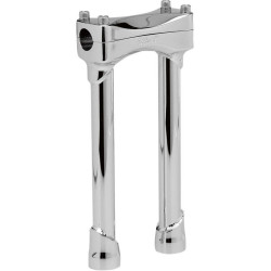 PartzBiz HD DS06020663 - Biltwell Chrome 10" Tall Murdock Risers for Harley Models 1" Clamping Area | MR-010-HD-CP PartzBiz HD DS06020663 - Biltwell Chrome 10" Tall Murdock Risers for Harley Models 1" Clamping Area | MR-010-HD-CP