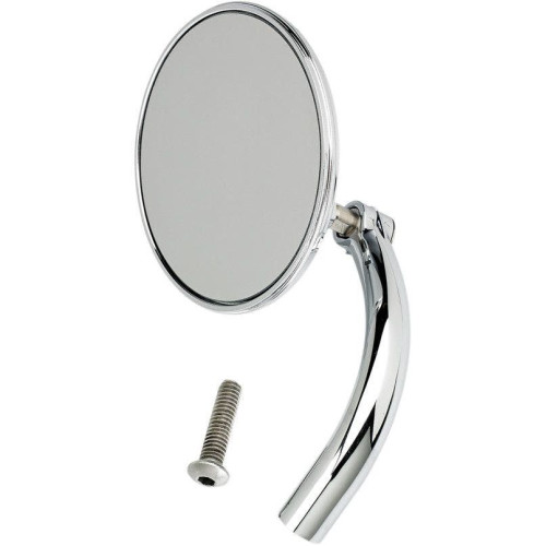 PartzBiz HD: 4422071-Biltwell Chrome Round Utility Mirror Perch Mount สำหรับ Harley Metric Custom (ea) | UM-CIR-HD-CP PartzBiz HD: 4422071-Biltwell Chrome Round Utility Mirror Perch Mount สำหรับ Harley Metric Custom (ea) | UM-CIR-HD-CP