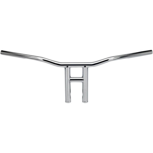 PartzBiz HD: 4422037-Biltwell Chrome Tyson XL 10" Rise 1" T-Bars Handlebars for Harley & Custom | 6240-1053