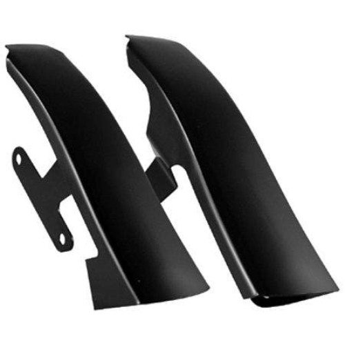 PartzBiz HD: 4421959-V-Factor Black Fender Saddlebag Filler Panel Strips Harley Touring FLH/T 09-13