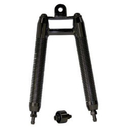 PartzBiz HD MU89001 - Black Finned Billet Vertical Oil Cooler Harley Davison Big Twin Frames 89001 PartzBiz HD MU89001 - Black Finned Billet Vertical Oil Cooler Harley Davison Big Twin Frames 89001