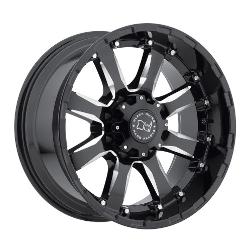 PartzBiz HD: 4421907-Black Rhino Wheels Sierra Gloss Black & Milled 17X9 5X5 5X127 ET -12mm Offset Rim Jeep Wrangler JK JL JT Gladiator Grand Cherokee WJ WK WK2 Commander Wheels Rims Upgrade 5x127 5 Lug Offroad 4x4 PartzBiz HD: 4421907-Black Rhino Wheels Sierra Gloss Black & Milled 17X9 5X5 5X127 ET -12mm Offset Rim Jeep Wrangler JK JL JT Gladiator Grand Cherokee WJ WK WK2 Commander Wheels Rims Upgrade 5x127 5 Lug Offroad 4x4