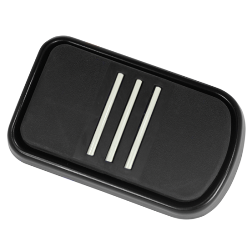 PartzBiz HD: 4421913-Black Streamliner Style Brake Pedal Pad Harley Touring 1980-Later 42712-04
