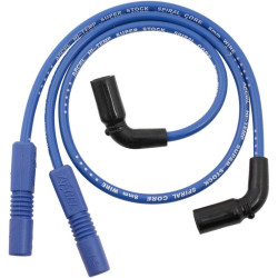 PartzBiz HD 171111B - Accel 8mm Blue Spark Plug Wire Set for Harley Touring FLHT/FLHX/FLTR 09-15 | 171111-B PartzBiz HD 171111B - Accel 8mm Blue Spark Plug Wire Set for Harley Touring FLHT/FLHX/FLTR 09-15 | 171111-B