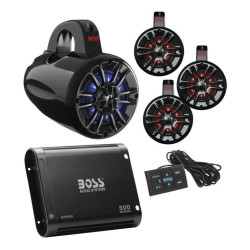 PartzBiz HD WP63-8323 - Boss Audio Systems ชุดเครื่องเสียง RGB ที่ควบคุมจากระยะไกลด้วย Bluetooth สากล UNI4RGB PartzBiz HD WP63-8323 - Boss Audio Systems ชุดเครื่องเสียง RGB ที่ควบคุมจากระยะไกลด้วย Bluetooth สากล UNI4RGB