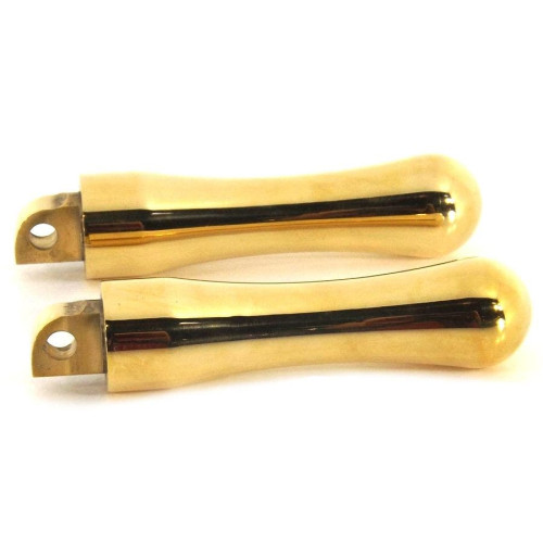 PartzBiz HD: 4421785-Brass Contour Foot Peg Set Male Clevis Harley Dyna Sportster Softail 27-0777 PartzBiz HD: 4421785-Brass Contour Foot Peg Set Male Clevis Harley Dyna Sportster Softail 27-0777