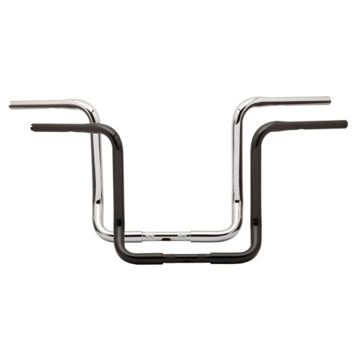 PartzBiz HD: 4421738-Burly 15 ” Chrome Bagger Ape Hanger แฮนด์สำหรับ Harley FLH/T 86-14 - B12-2002C