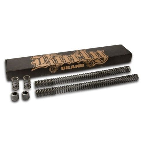 PartzBiz HD: 4421605-Burly ยี่ห้อ B28-110 35 มม.ชุดลดส้อม Lowboy 2 ” Harley FX XL 83-87 touring dyna softail electra แผนที่กว้าง street glide king