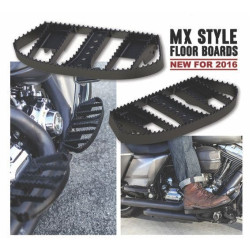 PartzBiz HD DS16210752 - Burly ยี่ห้อ Black MX สไตล์ Driver Rider Floorboards Harley FLH FLST FLD B13-1050B PartzBiz HD DS16210752 - Burly ยี่ห้อ Black MX สไตล์ Driver Rider Floorboards Harley FLH FLST FLD B13-1050B