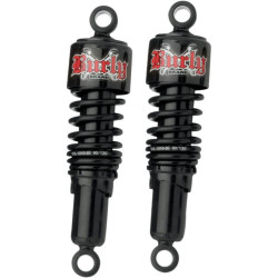 PartzBiz HD B28-1203B - Burly Brand Black Slammer Rear Suspension Shocks 10.5 Harley FLH/T 84-16 | B28-1203B PartzBiz HD B28-1203B - Burly Brand Black Slammer Rear Suspension Shocks 10.5 Harley FLH/T 84-16 | B28-1203B