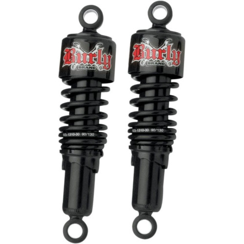 PartzBiz HD: 4421588-ระบบกันสะเทือนหลัง Black Slammer ยี่ห้อ Burly 10.5 Harley FLH/T 84-16 | B28-1203B