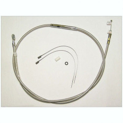 PartzBiz HD DS06521621 - สายคลัตช์ถักสแตนเลสขัดเงา Magnum 78 ” Plus + 16 Harley FLH 08-13 | 522316HE PartzBiz HD DS06521621 - สายคลัตช์ถักสแตนเลสขัดเงา Magnum 78 ” Plus + 16 Harley FLH 08-13 | 522316HE