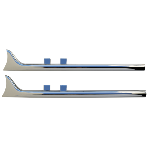 PartzBiz HD: 4421331-Chrome 36” Fishtail Slip-On Mufflers ท่อตรง 64-380 Harley Touring 95-16 PartzBiz HD: 4421331-Chrome 36” Fishtail Slip-On Mufflers ท่อตรง 64-380 Harley Touring 95-16