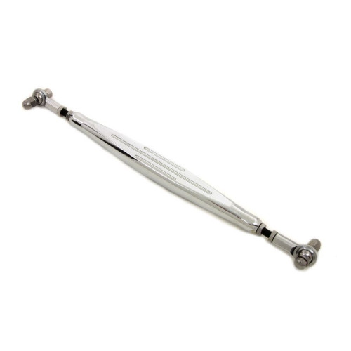 PartzBiz HD: 4421291-Chrome Ball Milled Shifter Rod 2” ขยาย Harley Davidson และ Chopper แบบกำหนดเอง