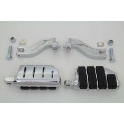 PartzBiz HD VT27-0578 - Chrome Cats Paw สไตล์ผู้โดยสาร Footpeg Mount Kit Harley FLT Touring 93-17 PartzBiz HD VT27-0578 - Chrome Cats Paw สไตล์ผู้โดยสาร Footpeg Mount Kit Harley FLT Touring 93-17