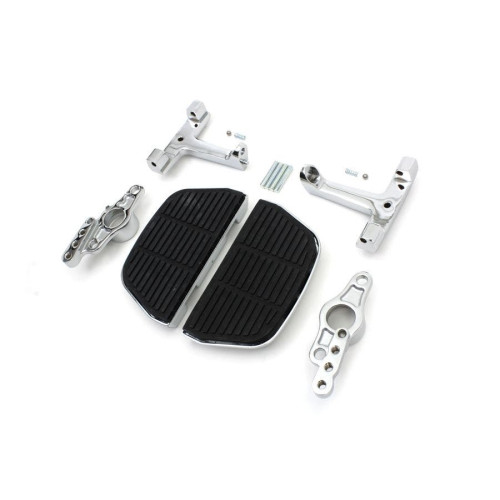 PartzBiz HD: 4421261-แผ่นปูพื้นผู้โดยสารทรง Chrome D-Shaped พร้อมชุดติดตั้งสวิงอาร์ม Harley Touring 07-08 PartzBiz HD: 4421261-แผ่นปูพื้นผู้โดยสารทรง Chrome D-Shaped พร้อมชุดติดตั้งสวิงอาร์ม Harley Touring 07-08