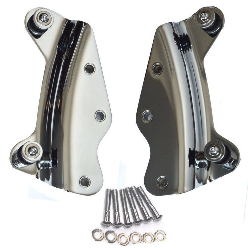 PartzBiz HD: 4421263-Chrome Detachable 4 Point Docking Hardware Kit 09-13 Harley-Davidson Touring Models PartzBiz HD: 4421263-Chrome Detachable 4 Point Docking Hardware Kit 09-13 Harley-Davidson Touring Models