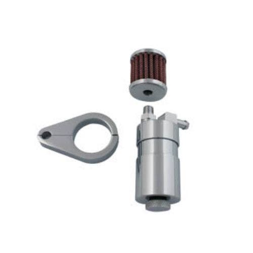 PartzBiz HD: 4421268-Chrome Engine Breather Oil Collector Catch Can Reservoir Tank Harley 40-0595 Custom Chopper Pan Shovel Head Evo PartzBiz HD: 4421268-Chrome Engine Breather Oil Collector Catch Can Reservoir Tank Harley 40-0595 Custom Chopper Pan Shovel Head Evo