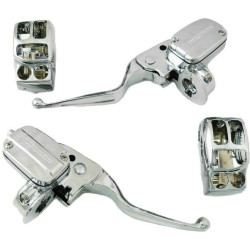PartzBiz HD WP820-55019 - ชุดควบคุมมือ HardDrive Chome Harley Touring 2017-2020 พร้อมคลัตช์ไฮดรอลิก PartzBiz HD WP820-55019 - ชุดควบคุมมือ HardDrive Chome Harley Touring 2017-2020 พร้อมคลัตช์ไฮดรอลิก