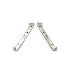 PartzBiz HD VT49-0791 - Chrome Heavy Duty HD Saddlebag Rails Support Brackets Set Harley Touring Dresser ขายเป็นคู่ (ซ้ายและขวา) Chrome รวมฮาร์ดแวร์ เคยมีขายึดเสริมกระเป๋าข้างรถที่ร้าวหรือไม่? อาจจะมากกว่าหนึ่งครั้งด้วยซ้ำ? เรามีวิธีแก้ปัญหา วงเล็บของเรา