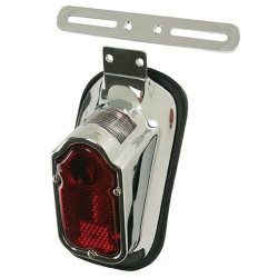 PartzBiz HD MW8-56 - ชุบโครเมียม 12V Tombstone ไฟท้าย Harley Early 47-54 รุ่น OE 68003-47 8-56 PartzBiz HD MW8-56 - ชุบโครเมียม 12V Tombstone ไฟท้าย Harley Early 47-54 รุ่น OE 68003-47 8-56