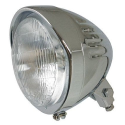 PartzBiz HD MW8-146 - Chrome Plated 4.5" Bullet Style Headlight 3/8-24 Stud Harley & Custom Models 8-146 PartzBiz HD MW8-146 - Chrome Plated 4.5" Bullet Style Headlight 3/8-24 Stud Harley & Custom Models 8-146