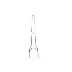 PartzBiz HD VT50-0850 - Chrome Round 49 ” Tall Sissy Bar Harley Chopper Bobber บังโคลนหลังแบบแข็ง 6 ”