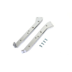 PartzBiz HD VT49-0532 - Chrome Saddlebag Guard Kit เสริมวงเล็บ 49-0532 Harley Touring 79-13