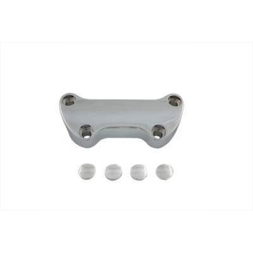 PartzBiz HD: 4421190-Chrome Smooth Riser Top Clamp for Harley Davidson 73-Up V-Twin 25-2107 PartzBiz HD: 4421190-Chrome Smooth Riser Top Clamp for Harley Davidson 73-Up V-Twin 25-2107