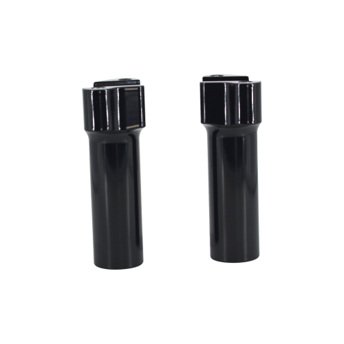 PartzBiz HD: 4421143-Chubbys Billet Risers 4.5" Gloss Black Straight Riser Set for Harley | WO526GB PartzBiz HD: 4421143-Chubbys Billet Risers 4.5" Gloss Black Straight Riser Set for Harley | WO526GB