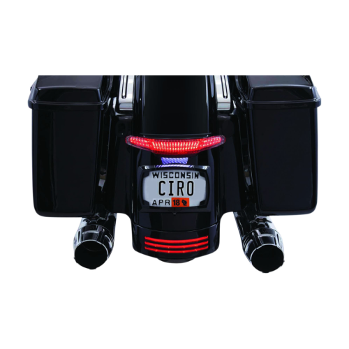 PartzBiz HD: 4421119-Ciro 40052 สีดำ LED ไฟท้ายและป้ายทะเบียน 10-13 Harley FLHX FLTRX 2010-1349 20101349 PartzBiz HD: 4421119-Ciro 40052 สีดำ LED ไฟท้ายและป้ายทะเบียน 10-13 Harley FLHX FLTRX 2010-1349 20101349