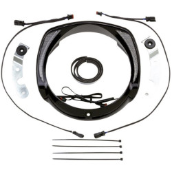 PartzBiz HD DS20402763 - Ciro 45206 Fang LED Headlight Accent Bezel Black Harley Batwing Touring 14-Up PartzBiz HD DS20402763 - Ciro 45206 Fang LED Headlight Accent Bezel Black Harley Batwing Touring 14-Up