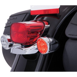 PartzBiz HD DS20402207 - Ciro 45501 Fang Turn Signal LED Light Inserts Chrome Red Harley Touring 00-Up PartzBiz HD DS20402207 - Ciro 45501 Fang Turn Signal LED Light Inserts Chrome Red Harley Touring 00-Up