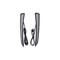 PartzBiz HD DS20402976 - Ciro 45801 ไฟเลี้ยวด้านล่างสีดำอำพันสีขาว Harley Touring 14- | 45801 PartzBiz HD DS20402976 - Ciro 45801 ไฟเลี้ยวด้านล่างสีดำอำพันสีขาว Harley Touring 14- | 45801