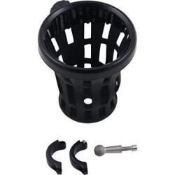 PartzBiz HD DS06360167 - Ciro 50815 Black Big Ass Drink Holder for 1 1/4" Handlebars w/ mount 30oz electra glide road street king softail skim fat boy bob sportster xl nightster bobber cafe racer PartzBiz HD DS06360167 - Ciro 50815 Black Big Ass Drink Holder for 1 1/4" Handlebars w/ mount 30oz electra glide road street king softail skim fat boy bob sportster xl nightster bobber cafe racer