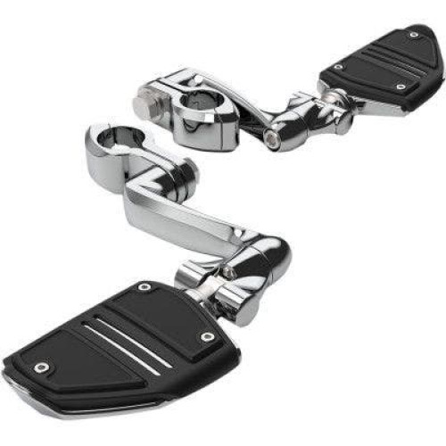 PartzBiz HD: 4421064-Ciro 60505 Mini Twin Rail Boards ขยาย Chrome Clevis 1 1/4” การ์ดเครื่องยนต์ 1621-0973 16210973