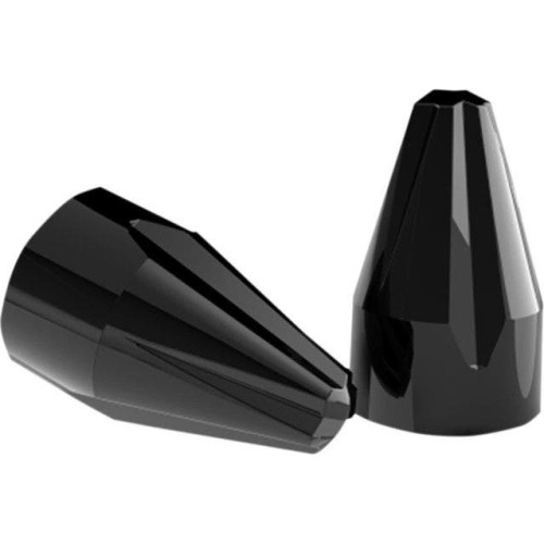 PartzBiz HD: 4421029-Ciro 70024 Black Fluted Spike Engine Bolt Cap Set Harley Milwaukee 8 M8 17-19 PartzBiz HD: 4421029-Ciro 70024 Black Fluted Spike Engine Bolt Cap Set Harley Milwaukee 8 M8 17-19