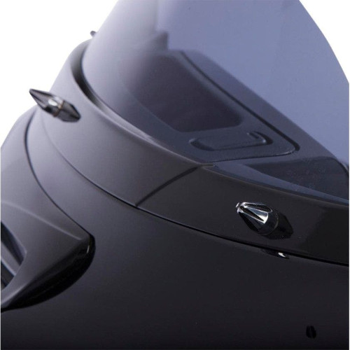 PartzBiz HD: 4421005-Ciro Black & Chrome Pointed Windshield Screw Cap Kit สำหรับ Harley Batwing 14-16 | 10111 PartzBiz HD: 4421005-Ciro Black & Chrome Pointed Windshield Screw Cap Kit สำหรับ Harley Batwing 14-16 | 10111
