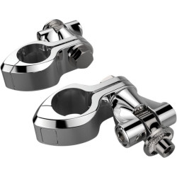 PartzBiz HD DS16240299 - Ciro Chrome ขายึด Hi-Way Bar แบบปรับได้ Pinless 1-1/4” พร้อมตัวยึด Clevis & Peg | 60003 PartzBiz HD DS16240299 - Ciro Chrome ขายึด Hi-Way Bar แบบปรับได้ Pinless 1-1/4” พร้อมตัวยึด Clevis & Peg | 60003
