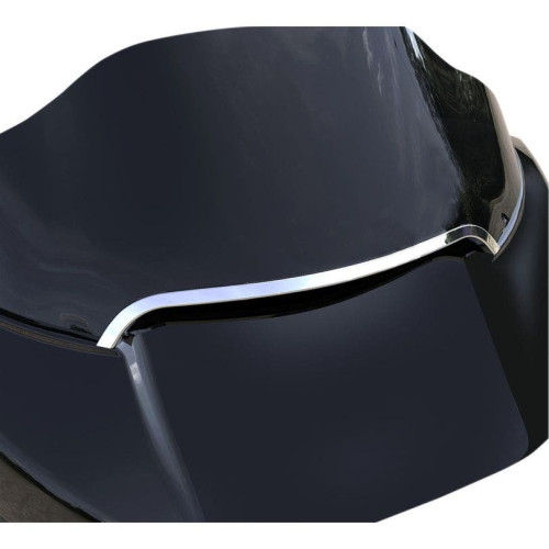 PartzBiz HD: 4420992-Ciro Chrome Center กระจกปะเก็นซีล Trim BEZEL Harley Road Glide 15-18 | 11052 PartzBiz HD: 4420992-Ciro Chrome Center กระจกปะเก็นซีล Trim BEZEL Harley Road Glide 15-18 | 11052