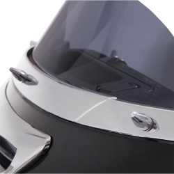 PartzBiz HD DS24040647 - Ciro Chrome Pointed Windshield Screw Cap Kit for Harley Batwing 14-16 | 10110 PartzBiz HD DS24040647 - Ciro Chrome Pointed Windshield Screw Cap Kit for Harley Batwing 14-16 | 10110