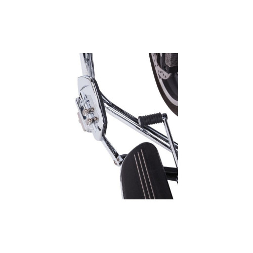 PartzBiz HD: 4420977-Ciro Chrome Twin Rail Boards Floorboards w/ Adapter Harley Male Mount Clevis PartzBiz HD: 4420977-Ciro Chrome Twin Rail Boards Floorboards w/ Adapter Harley Male Mount Clevis