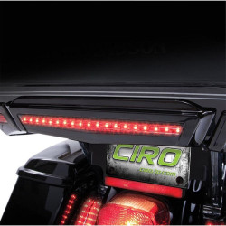 PartzBiz HD DS20101278 - Ciro Gloss Black Tour-Pak Center LED Brake Light for Harley Touring 14-16 | 40005 PartzBiz HD DS20101278 - Ciro Gloss Black Tour-Pak Center LED Brake Light for Harley Touring 14-16 | 40005