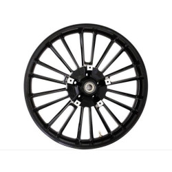 PartzBiz HD DS02012338 - Coastal Moto Talon Style Solid Black Atlantic 21" Wheel Rim Harley Davidson FL Touring Custom Upgrade Rim Chopper Bagger Dresser Spoke PartzBiz HD DS02012338 - Coastal Moto Talon Style Solid Black Atlantic 21" Wheel Rim Harley Davidson FL Touring Custom Upgrade Rim Chopper Bagger Dresser Spoke