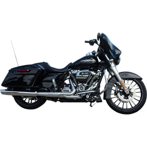 PartzBiz HD: 4420857-Coastal Moto Black Cut Atlantic 3D 21" Front Cast Wheel Only Harley 00-07 FLH 3D-ATL213BC07