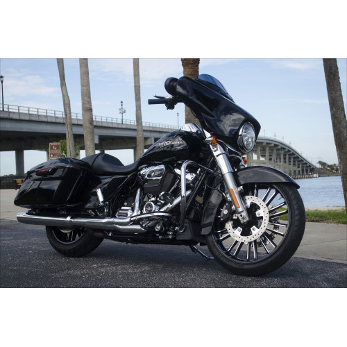 PartzBiz HD: 4420859-Coastal Moto Black Cut Atlantic 3D 21" Front Cast Wheel Only Harley 08-17 W/ ABS | 3D-ATL213BC PartzBiz HD: 4420859-Coastal Moto Black Cut Atlantic 3D 21" Front Cast Wheel Only Harley 08-17 W/ ABS | 3D-ATL213BC