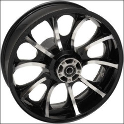 PartzBiz HD DS02022105 - Coastal Moto Black Cut Largo 3D 18 ” ล้อหลัง Only Harley 08-17 w/ ABS | 3D-LGO185BC-เอบีเอส PartzBiz HD DS02022105 - Coastal Moto Black Cut Largo 3D 18 ” ล้อหลัง Only Harley 08-17 w/ ABS | 3D-LGO185BC-เอบีเอส